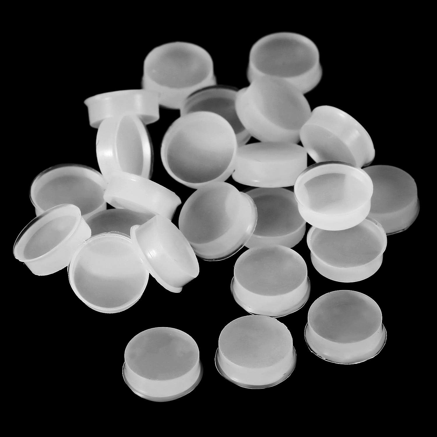 Leinuosen 24 Pcs Silicone Flute Plugs, 8 mm Soft Flute Hole Plug Key Cover for Most Brand - Image 2